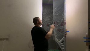 МАЛЯРКА НА ДОМЕ, Стыки ГКЛ Стеклохолст Двери скрытого монтажа