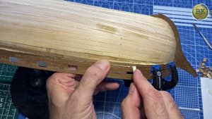 Бриг Меркурий # 5 чистовая обшивка