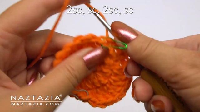 HOW to CROCHET PUMPKIN APPLIQUE - Fast and Easy Pumpkins by Naztazia смотреть онлайн