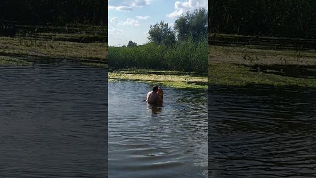 Вода холодная.