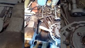 УСТАНОВКА ВЫЖИМНОГО ПЯТАКА СЦЕПЛЕНИЯ ДРЫГАТЕЛЯ  V50 И ЕМУ ПОДОБНЫХ