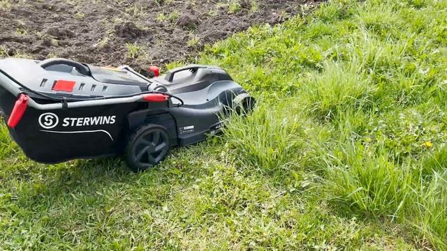 На что способна аккумуляторная газонокосилка Sterwins 42 см. ОБЗОР. Первое ВПЕЧАТЛЕНИЕ