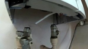 ?Установка котла Bosch Gaz 4000 дым.