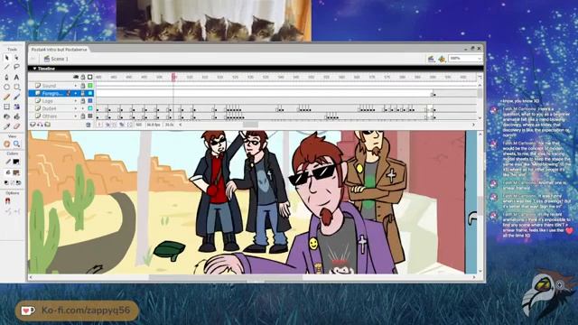 Z.Q. Suffering While Coloring Spoilers I think