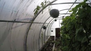 Подогрев теплицы  при заморозках.