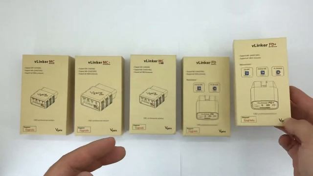 Vgate vLinker MC/MC+/MC-WiFi/ FD/FD+/FD-WiFi в чем отличия , как выбрать, с каким ПО работают смотреть онлайн