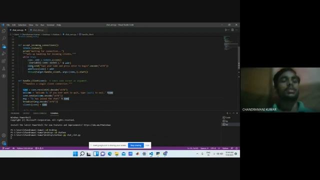 "Chat GUI" using python language.. смотреть онлайн