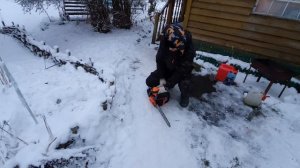 Оживление бензопилы PATRIOT pt3816,оставленной бывшими хозяевами.Буду брать Штиль...