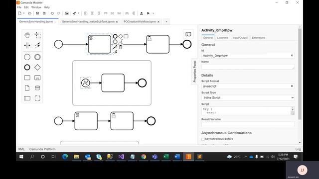Generic Error Handling in Camunda BPMN