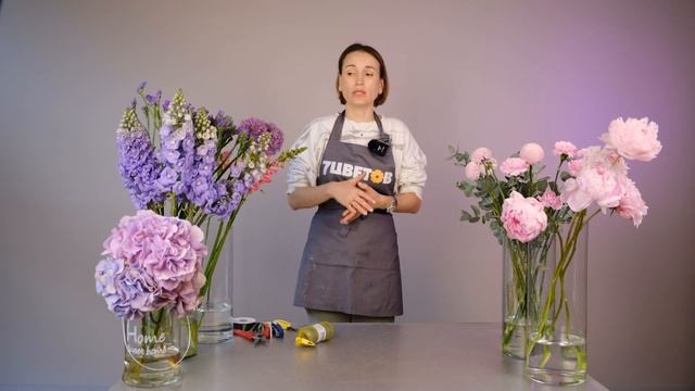 5 букетов из одного состава | Мастер-класс от Ольги Шаровой смотреть онлайн