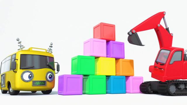 Buster skifter farge｜Go Buster Norsk｜Tegnefilmer for barn смотреть онлайн