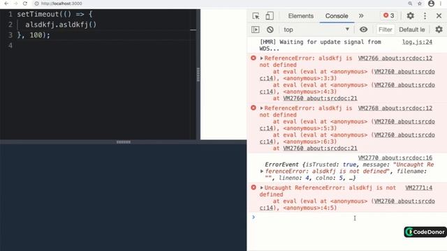 160. Handling Async Errors | React with Typescript #react #typescript #javascript #learning
