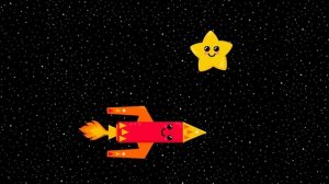Baby's 1st Space Adventure: Baby Sensory Fun - Colourful Rockets & Planets - High Contrast Video