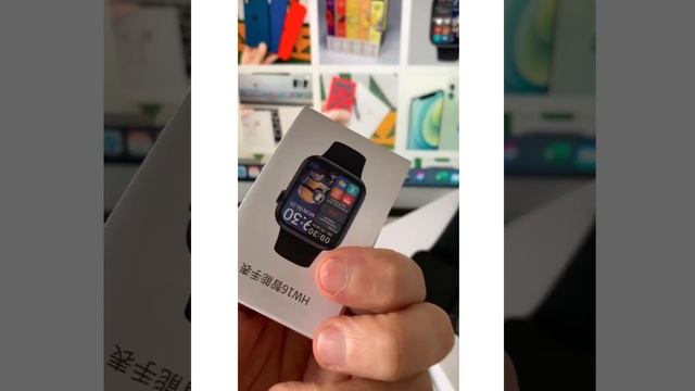 Смарт часы Apple Watch 6 модель HW16 смотреть онлайн