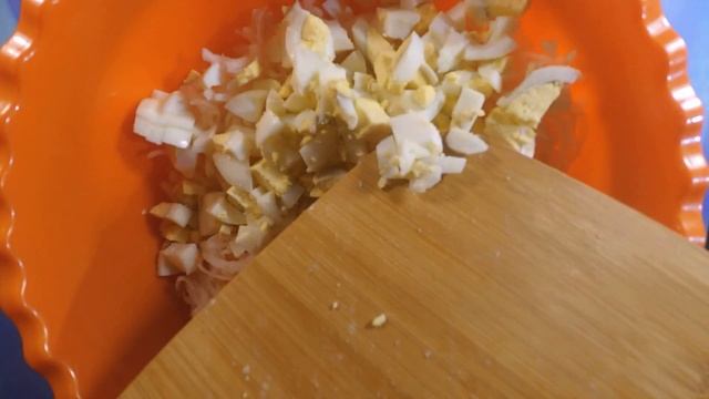 Диетический салат из дайкона