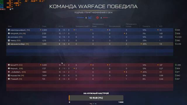 Играю в варфейс смотреть онлайн