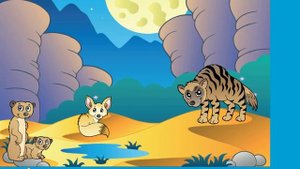 Развивающие мультфильмы. Учимся и играем. Животные саванны.