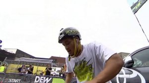 Chad Kerley, BMX Streetstyle: Run 1, Toyota City Championships Brooklyn 2014