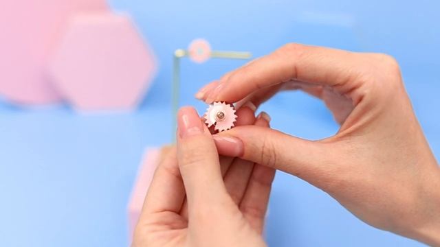 Серьги-гвоздики "Ромашки" розовые смотреть онлайн