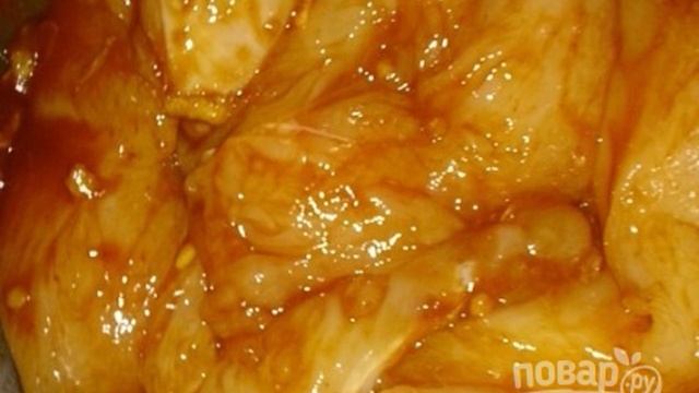 Куриный шашлык в томатном соусе