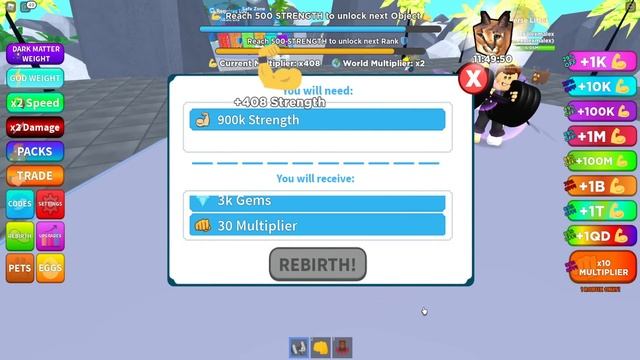 ЭВОЛЮЦИЯ КАЧКА ОТ НУБА ДО ПРО В СИМУЛЯТОРЕ КАЧКА Get Strong Simulator В РОБЛОКС ! смотреть онлайн