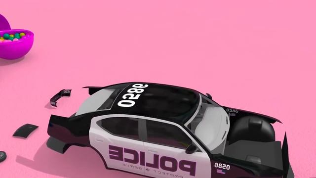 Цветные Гаражи и Бассейны Мультик Про Машинки Обучающие видео для детей 1 смотреть онлайн