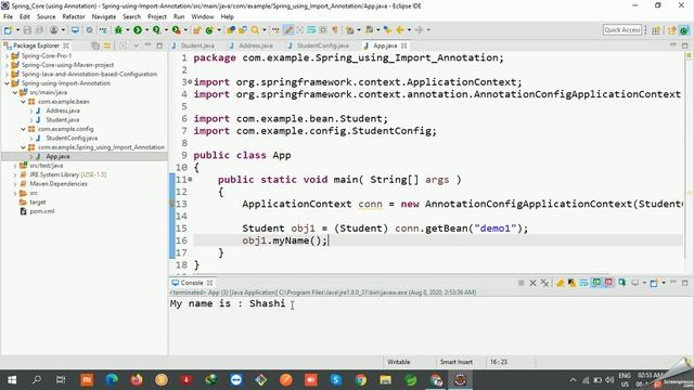 Spring using @Import Annotation | Spring Tutorial in Hindi | #06 смотреть онлайн