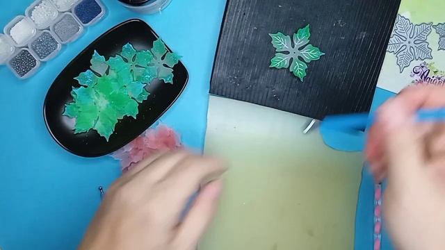 МК по созданию пуансетий из кальки при помощи ножей от Agiart. смотреть онлайн