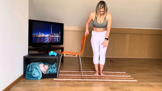 ?ЛЁГКАЯ ГИМНАСТИКА СО СТУЛОМ. УПРАЖНЕНИЯ НА ВСЁ ТЕЛО . КОМПЛЕКС ДЛЯ ПОЖИЛЫХ ✅ 50+ ЛФК 04/02/2021