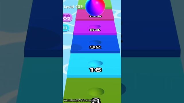 Ball Run 2048 ! Ball Run Game Levels (401-410) Android iOS Gameplay