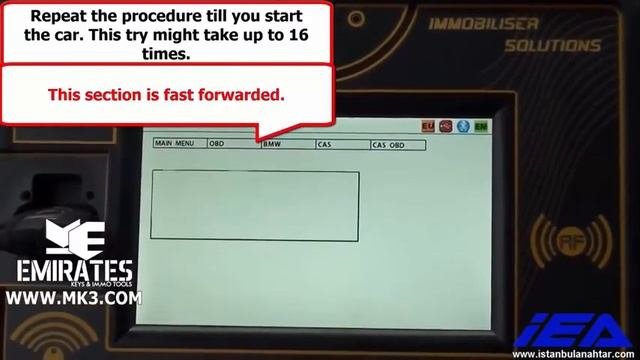 Программирование ключа BMW CAS3+ через OBD программатором Zed FULL при полной потере ключей