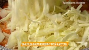 Капуста тушёная. Как быстро и вкусно приготовить капусту.