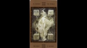 Карты таро.  Мир.  Вселенная