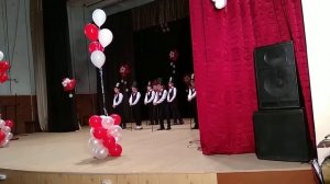 танец с тросточками, ученик года 2019