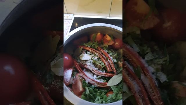 говяжий хвост в афганском казане