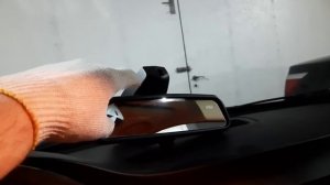 Как поставить зеркало с автозатемнением от BMW на любую машину.