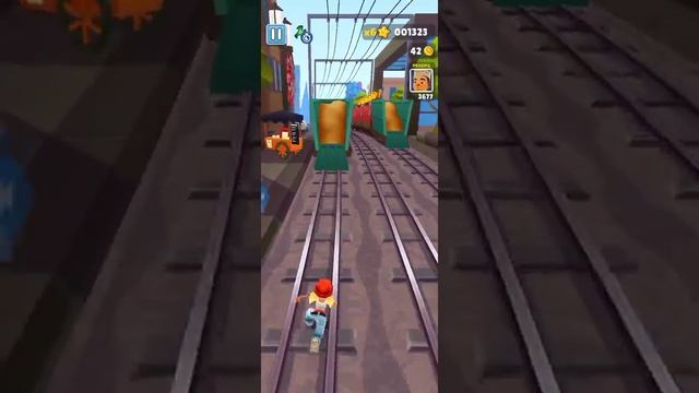 Прохождение Сабвей Серф (часть 5). смотреть онлайн