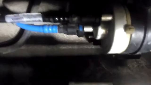 замена топливного фильтра vw