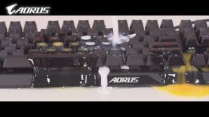 AORUS K9 Optical Gaming Keyboard - Fully Splash Proof | Official Trailer