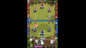 #9.Clash Royale.Онлайн атаки.(3 Арена)