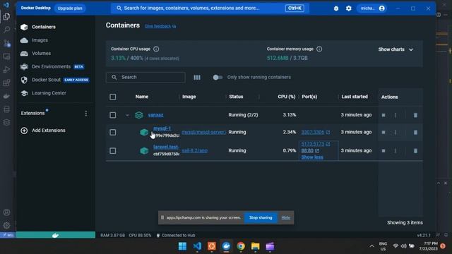 Laravel Sail Docker Developement Environment on windows machine смотреть онлайн