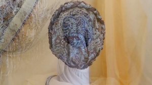 Шапочки после химиотерапии Чалма Косичка А ля Рюс Шелк 100% Caps after chemotherapy Silk 100%