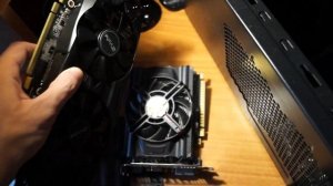 Установка GEFORCE GTX 1060 6 gb от KFA2