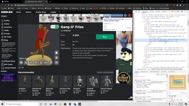 NEW ROBLOX PACKAGE!!! Gang O' Fries смотреть онлайн