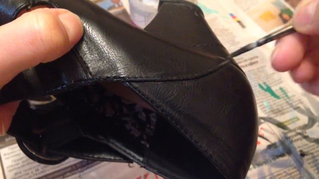 DIY: Реставрация старых туфель! смотреть онлайн