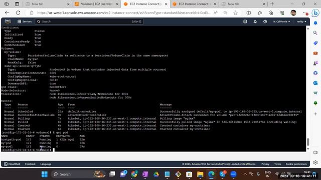 kubernetes volumes storageClass emptyDir Hostpath mount смотреть онлайн