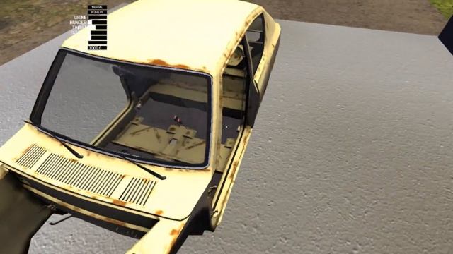 СБОРКА ЛЕГКИХ ДЕТАЛЕЙ КУЗОВА! My Summer CAR смотреть онлайн