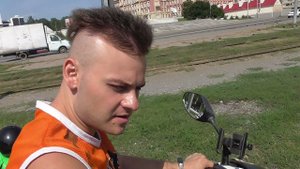 Впервые сел за руль мощного скутера Как научится ездить на скутере