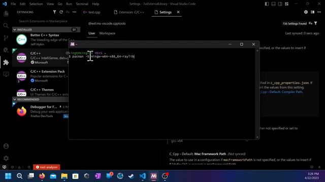 How to put in C++ External Library in VS Code смотреть онлайн