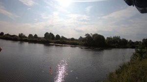 Рыбалка летом, щука гнет крючки, река Нерская
